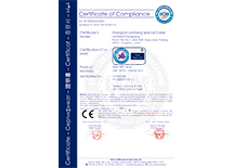 特种电缆欧盟CE认证证书 特种电缆欧盟CE认证证书