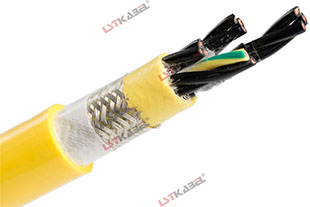 PUR屏蔽拖链电缆 PUR屏蔽拖链电缆