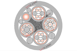 组合拖链电缆 组合拖链电缆